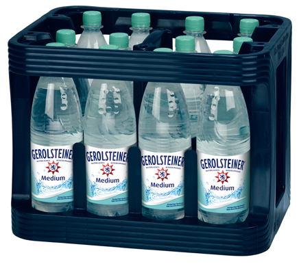 Gerolsteiner Medium 12x1L PET