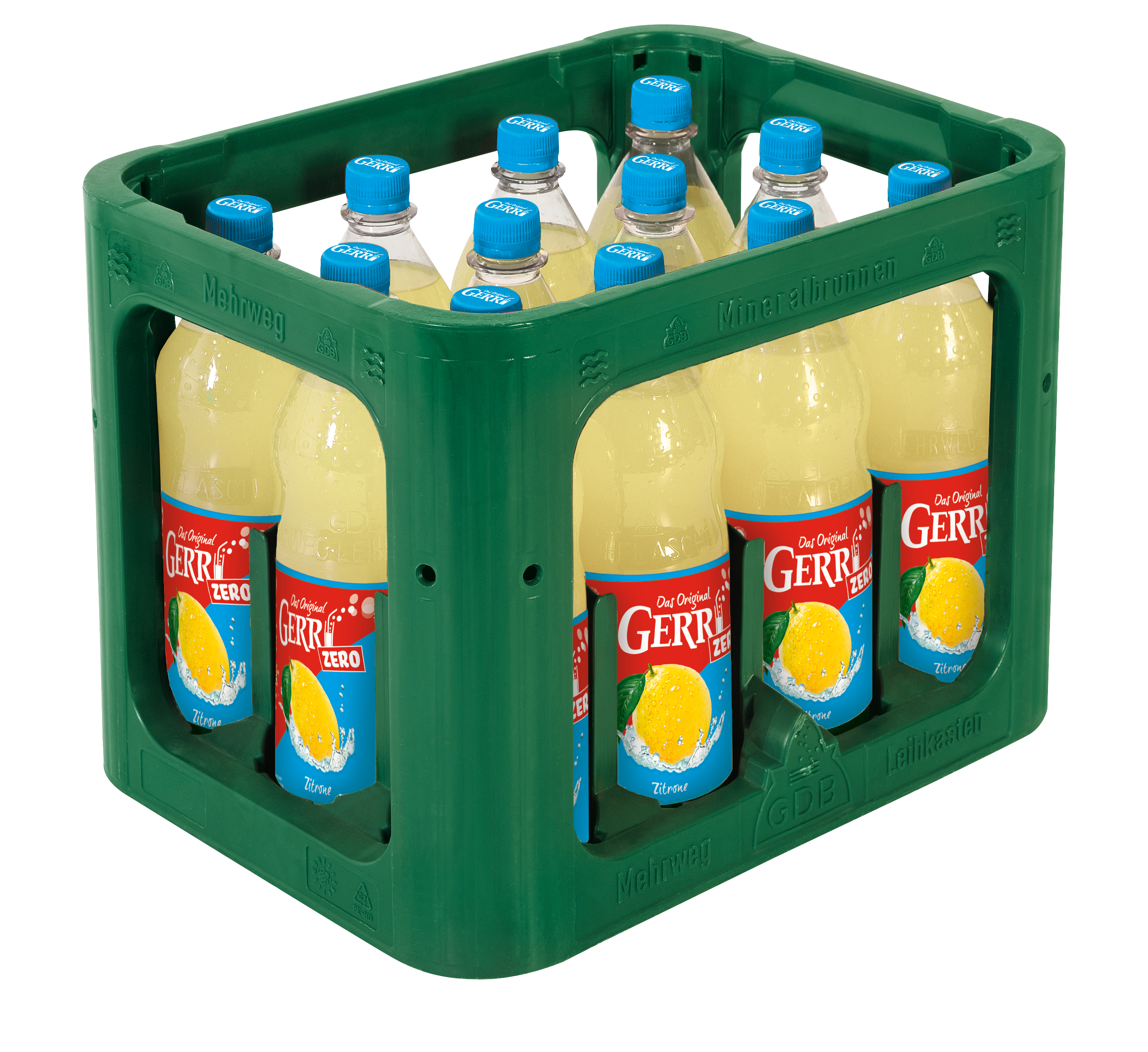 Gerri Zitrone trüb Zero 12x1L PET