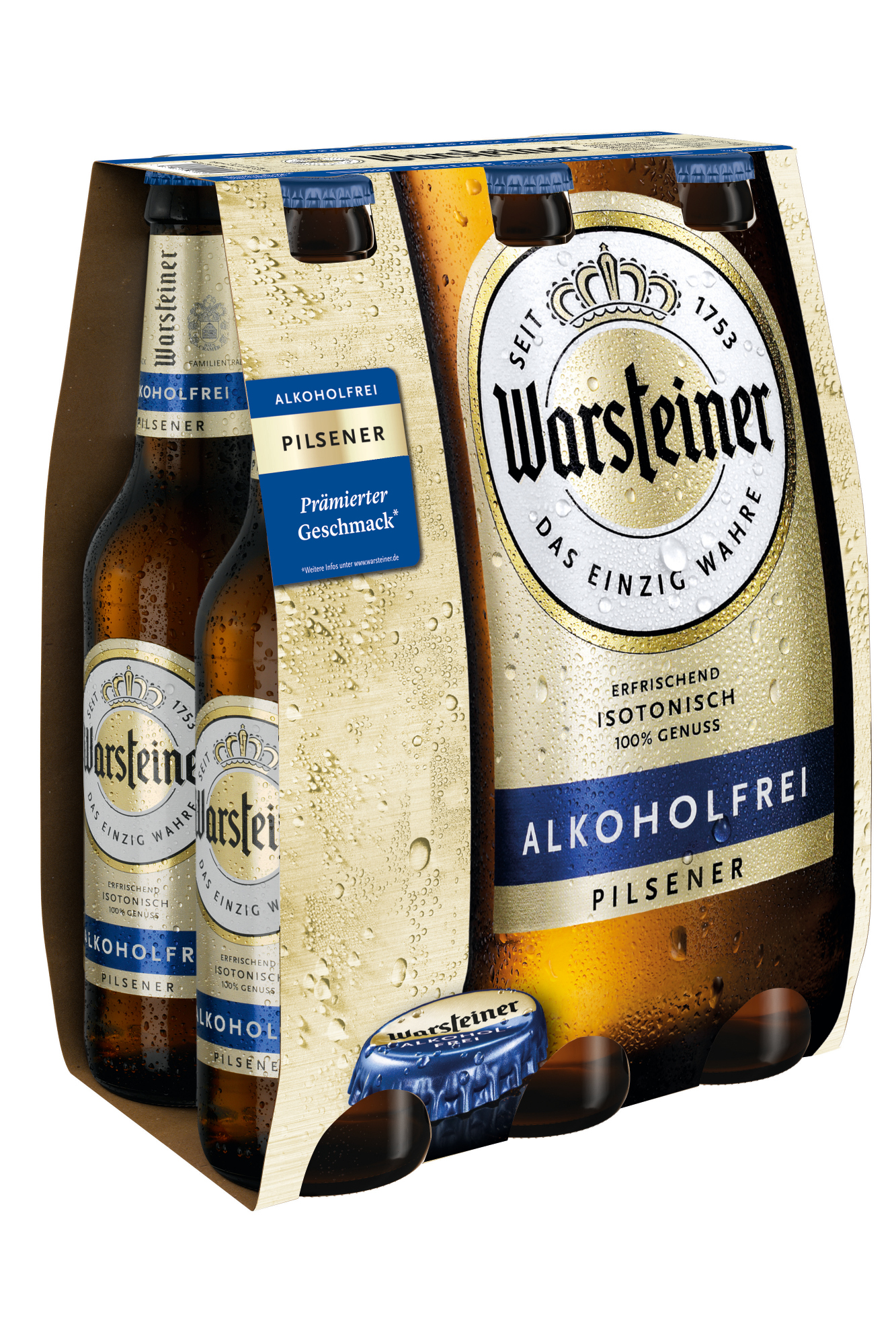 Warsteiner Alkoholfrei 6x0,33L