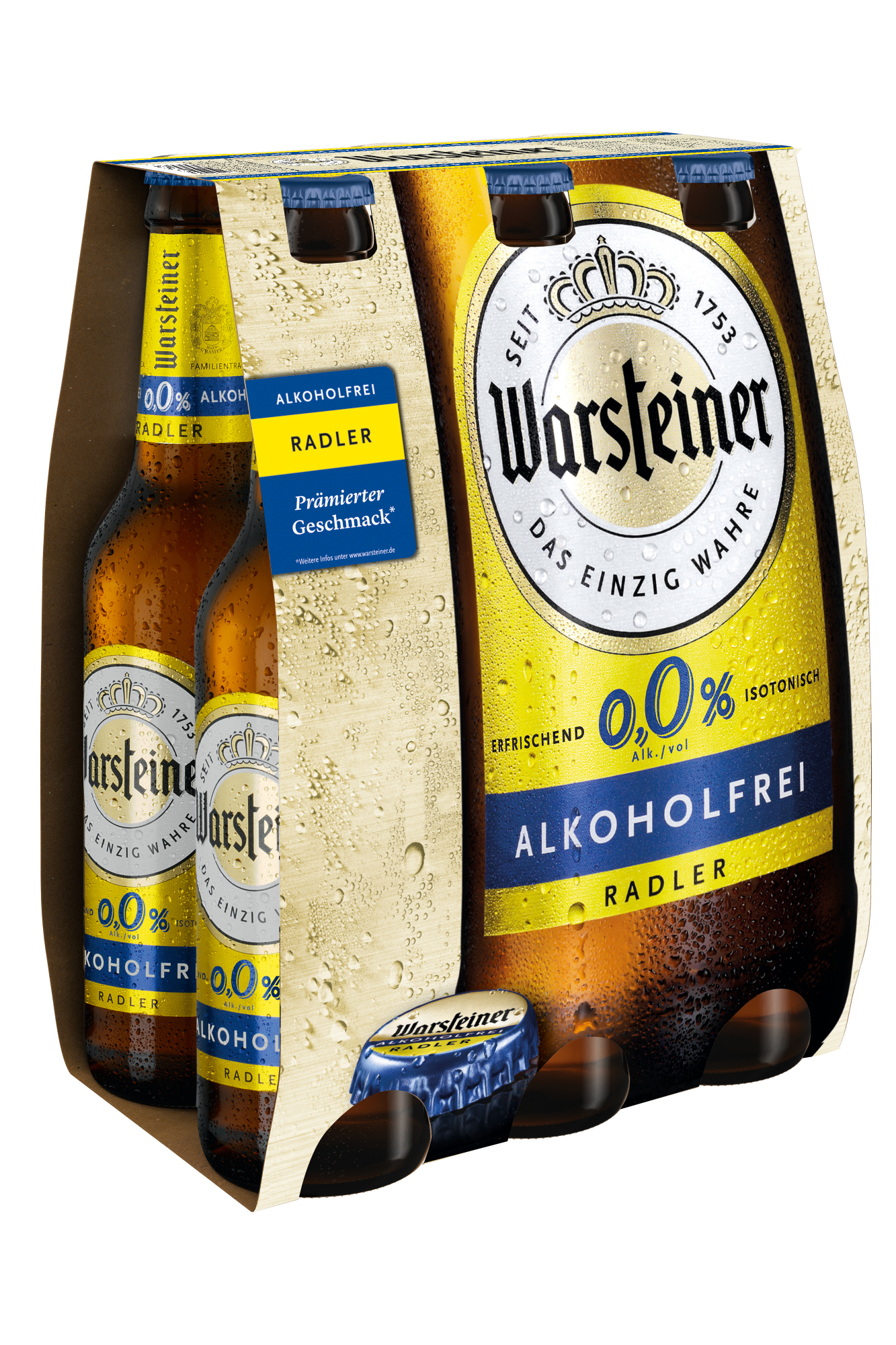 Warsteiner Radler Alkoholfrei 6x0,33L