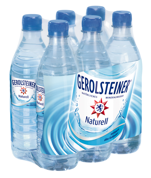 Gerolsteiner Naturell 6x0,5L PET