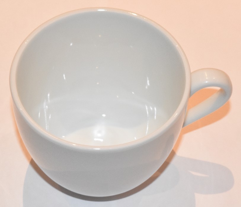 Kaffee,- Teetasse weiss/standard 24st.