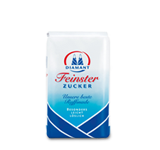 Diamant Zucker Raffinade feinste Körnung 1KG