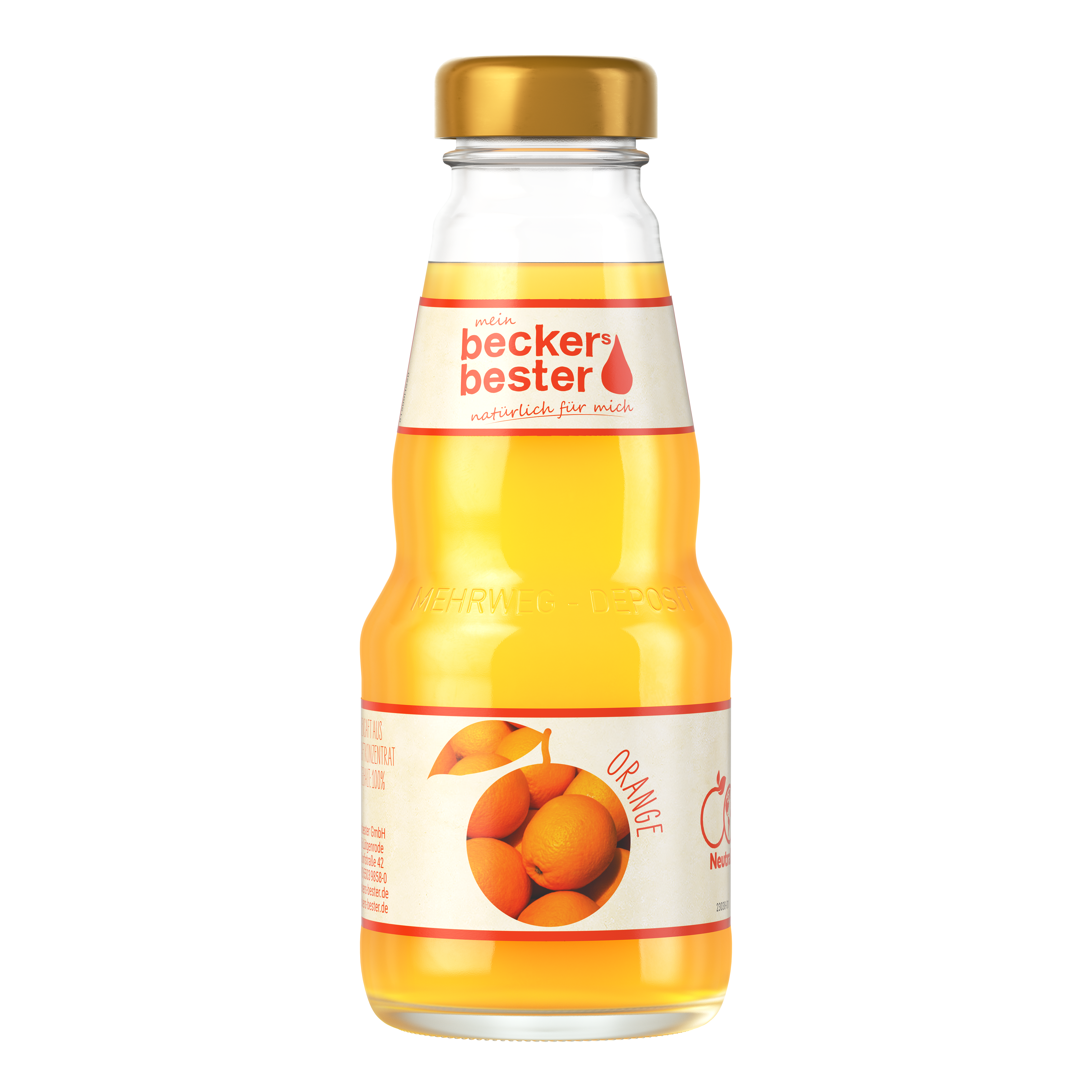 Beckers Bester Orangensaft 12x0,2 L